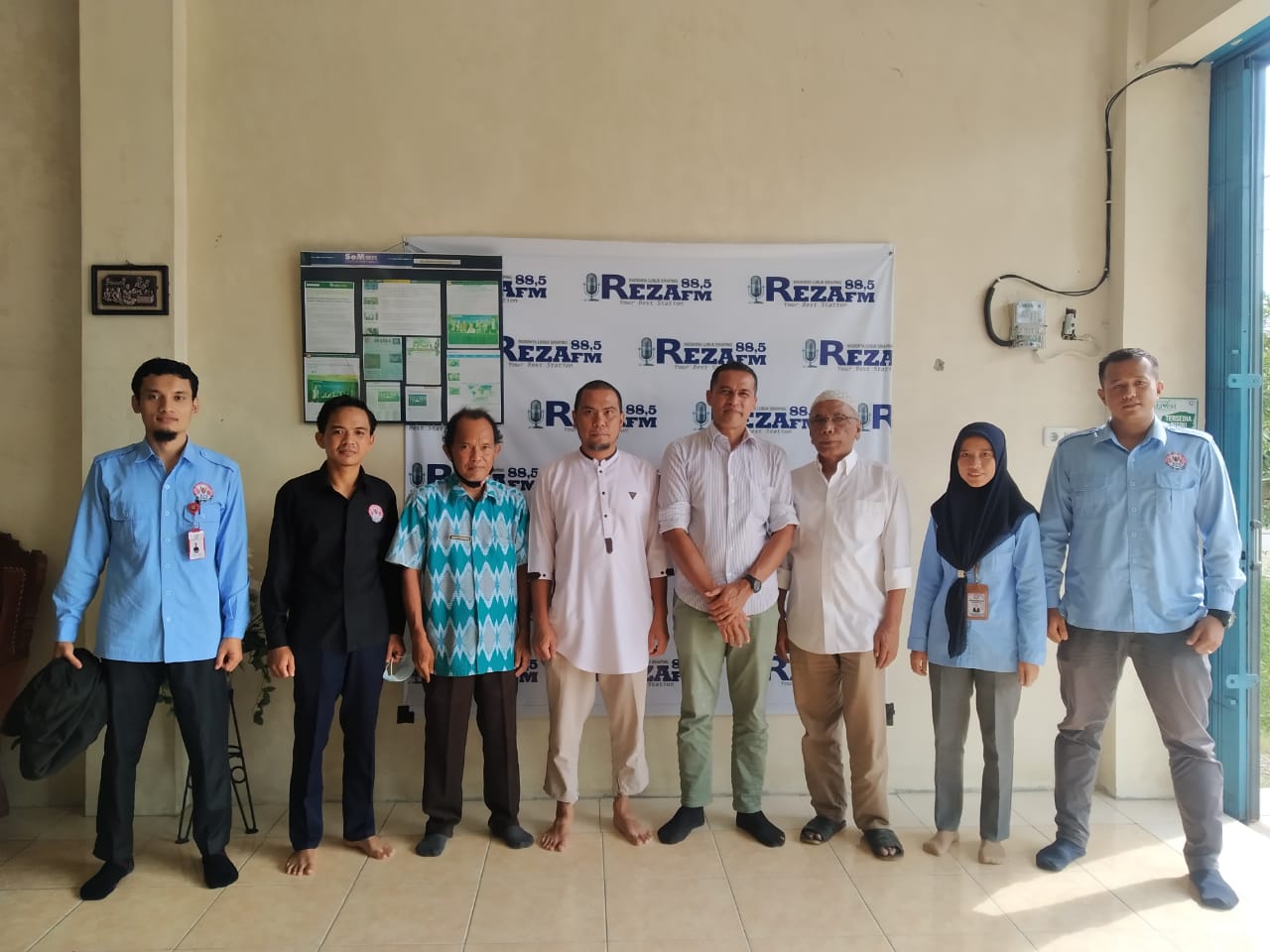 Monitoring dan Evaluasi Bidang Kelembagaan di Radio Reza Angkasa Mandiri (Reza FM) di Kabupaten Pasaman.